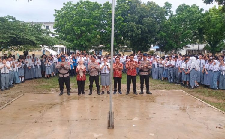  Sinergi Bersama Tenaga Pendidik, Brimob Polda Sumut Dorong Pembentukan Karakter Siswa