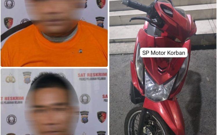  Beraksi di Marelan, Sat Reskrim Polres Pelabuhan Belawan Tangkap Pelaku Curanmor